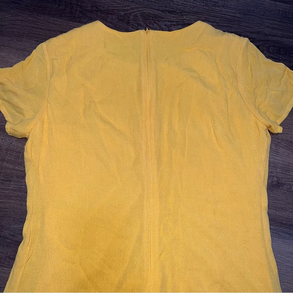 Lulu’s Golden Yellow Mini Dress - Picture 2 of 8